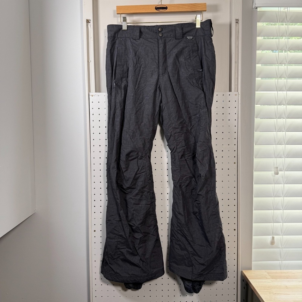 Columbia Snow Ski‎ Pants Women's Gray Omni-Tech Pockets Winter Outdoor - Medium